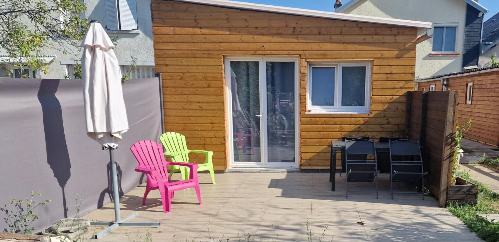 Studio Renard Quartier Marais, Terrasse En Rez De Jardin, Matelas Confort Bourges Bagian luar foto